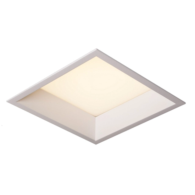 Mistic Lighting łazienkowa oprawa sufitowa LED Square 22W 2420lm 3000K wpuszczana biała MSTC-05411110