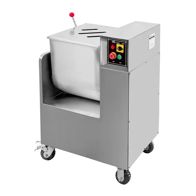 Misturador de carne profissional com tigela inclinável 50L 400V