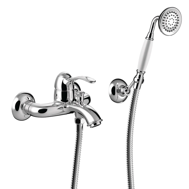Misturadora de banheira e duche Tres Classic cromado 24217001