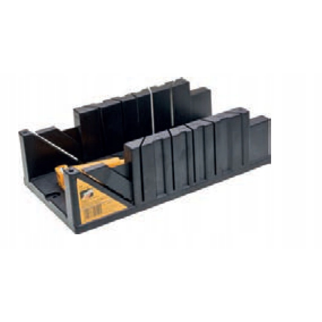 MITER BOX 4.5' PLASTIC POLYGON WITH LOCK