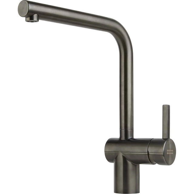 Mitigeur d'évier Franke Atlas Neo, sans douche extractible, anthracite, Laminarstrahl