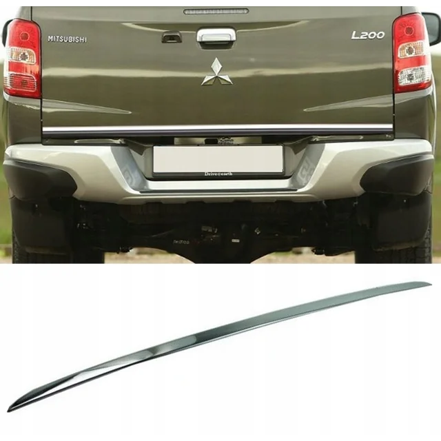 Mitsubishi L200 2014- CHROME juostelė ant liuko tiuningo