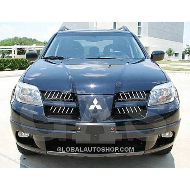 Mitsubishi Outlander - Chrome Strips, Chrome Grill, Dummy Bumper Tuning