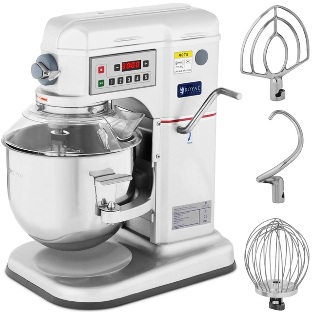 Mixer planetar cu bol RCPM-7.1D 7 l 230 V 650 W