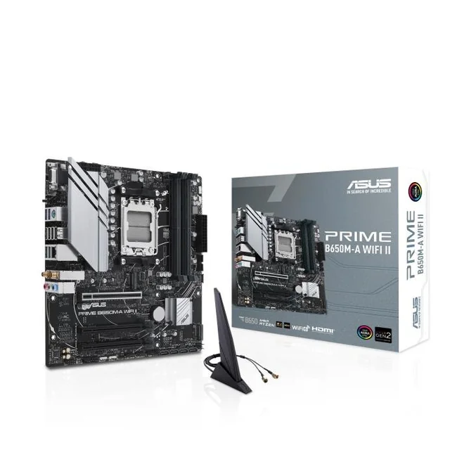 Mo AMD B650 SAM5 MATX/PRIME B650M-A WIFI II ASUS