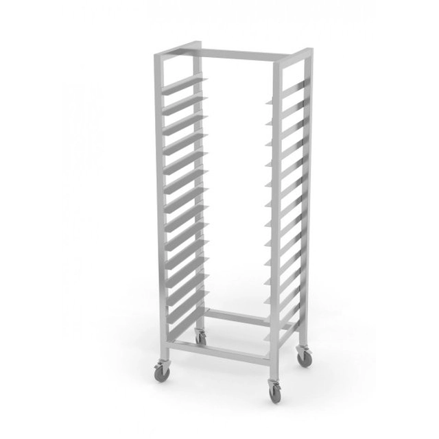 Mobile rack for GN containers and baking trays 395 x 540 x 1800 mm POLGAST 361114-K 361114-K