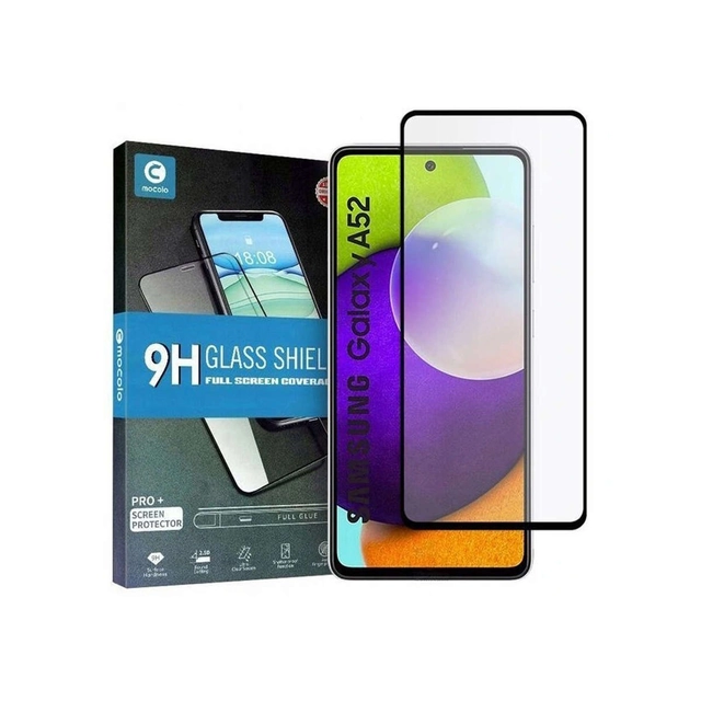 Mocolo TG + Glass tempered glass for Samsung Galaxy A52 LTE/5G Black