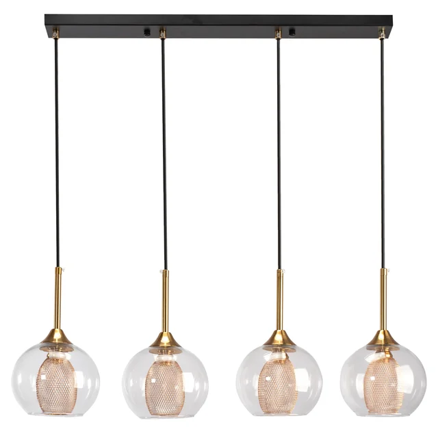 Modern glass ceiling lamp APP899-4CP