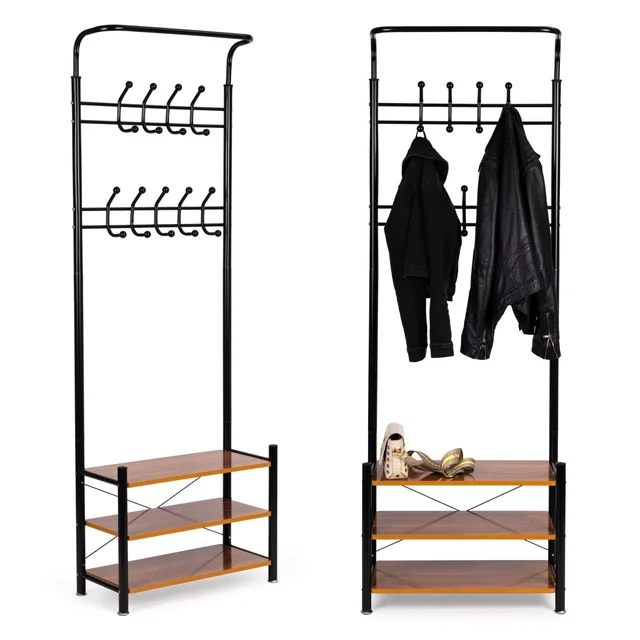 ModernHome hanger with shelves