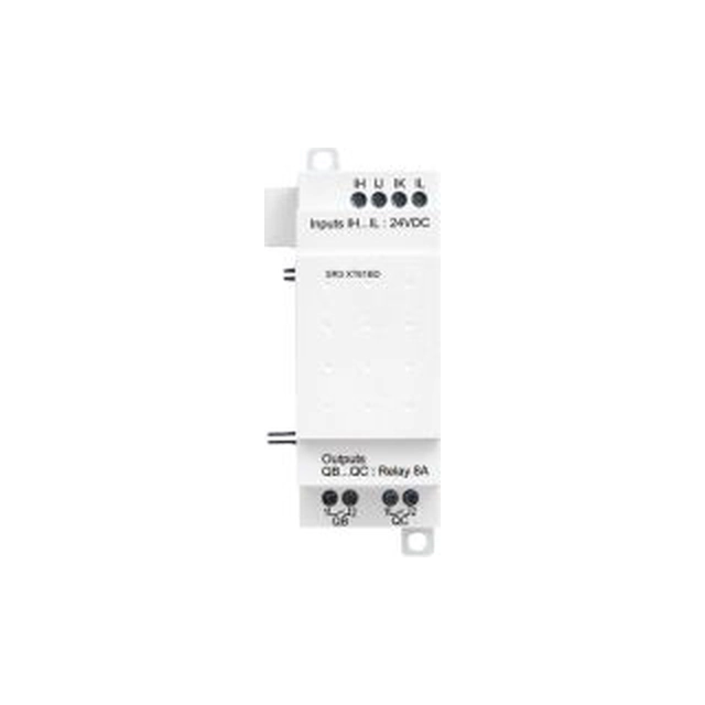 Modul de extensie Schneider 4 intrări digitale 2 ieșiri releu 24V DC Zelio (SR3XT61BD)