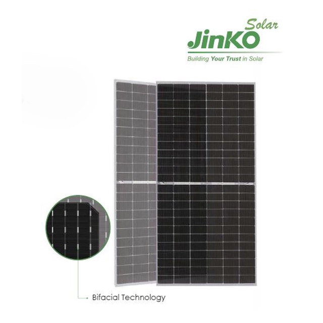 Moduł fotowoltaiczny panel PV 545Wp JINKO  JKM545M-72HL4-V Tiger Pro Srebrna Rama