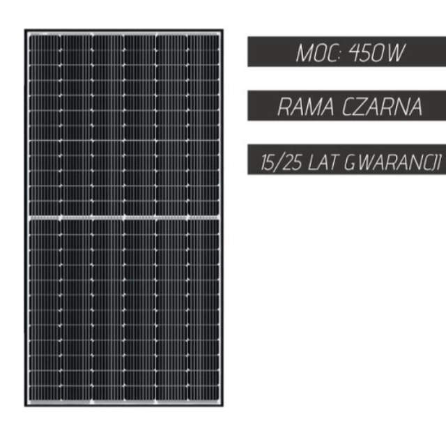 Moduł PV Saronic 450W/144M HC 9BB