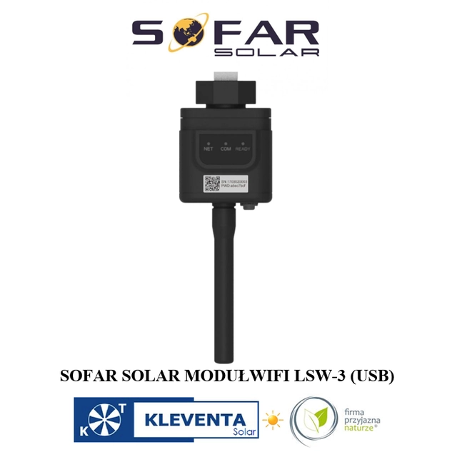 МОДУЛЬ ЗВ'ЯЗКУ WIFI SOFAR LSW-3 USB SOLARMAN