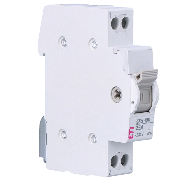 Modulär nätverksgeneratorswitch IO-II 25A 1-biegunowy SSQ 125