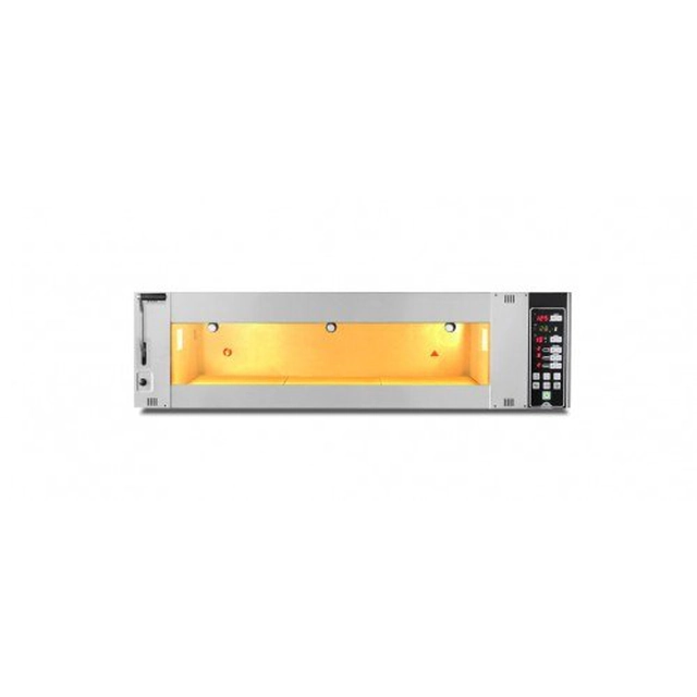 Modularer Backofen 1-komorowy | elektrisch | 12 kW | 400V | 1660x1400x440 | ME/1400 RQ