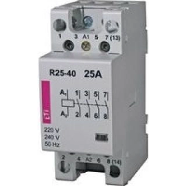 Модульний контактор Eti-Polam 25A 24V AC 2Z 2R R 25-22 24V (002462341)