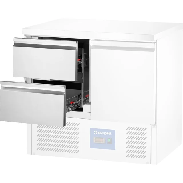 Modulo 2 cassetti per tavoli refrigeranti GN 1/1 con un vano inferiore