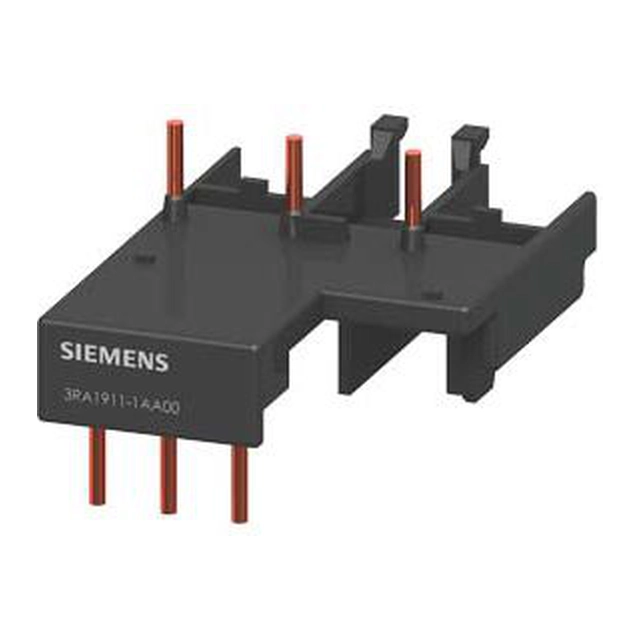 Módulo de comutação Siemens Electrical para 3RV1.1/3RT101/3RW301 (3RA1911-1AA00)