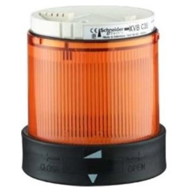 Módulo de luz contínua Schneider Electric sem lâmpada BA15d laranja XVBC35