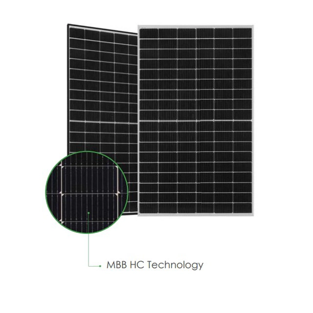 Módulo fotovoltaico Panel fotovoltaico 405Wp Jinko MM405-60HLD-MBV Marco negro mono