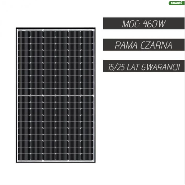 Módulo fotovoltaico Saronic 460W/120M HC 9BB