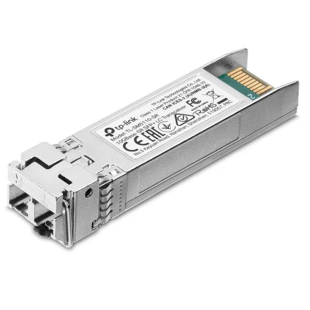 Módulo SFP+ com transceptor LC 300m comprimento de onda 850nm TP-Link - TL-SM5110-SR