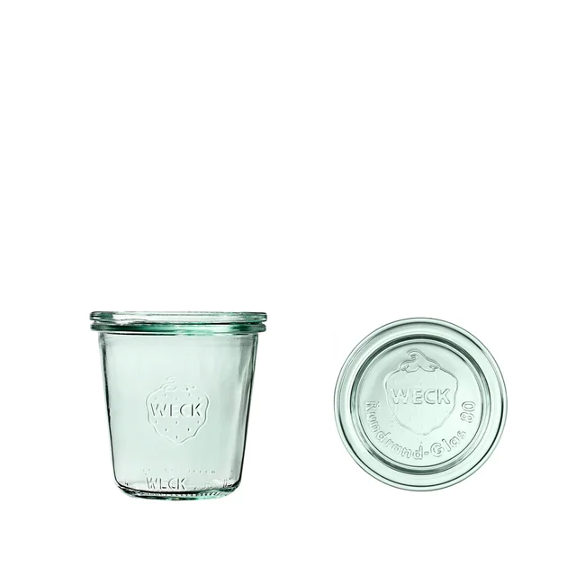 Mold jar 290 ml with lid - pack 6 pcs I