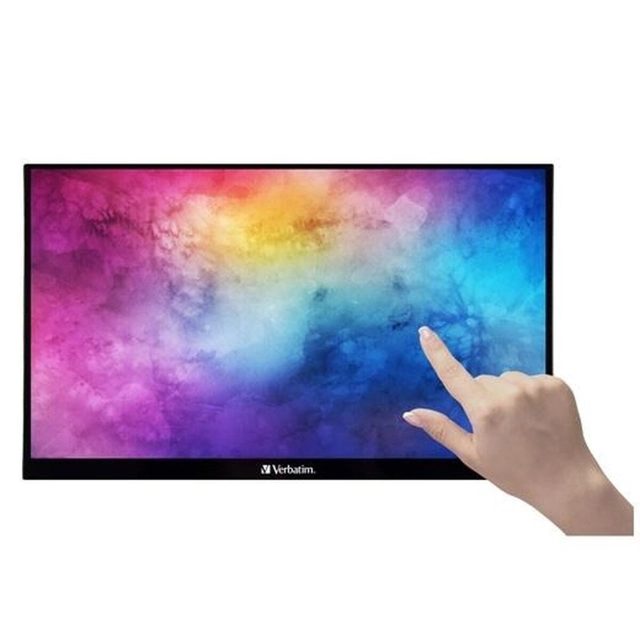 Moniteur à écran tactile Verbatim PMT-15 Noir IPS LCD