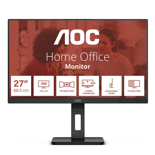 Moniteur de jeu AOC 27E3QAF Full HD 27&quot; 75 Hz