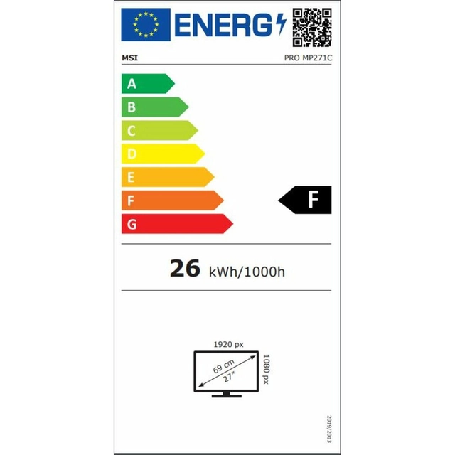 Moniteur MSI MP271CW 27&quot; LED Full HD