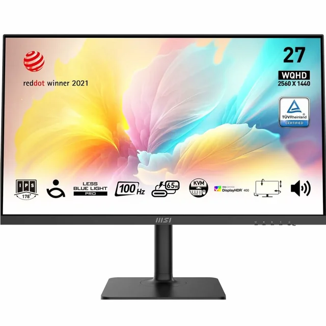 Monitor Gaming MSI Modern MD272QXPW 27&quot; Wide Quad HD 100 Hz