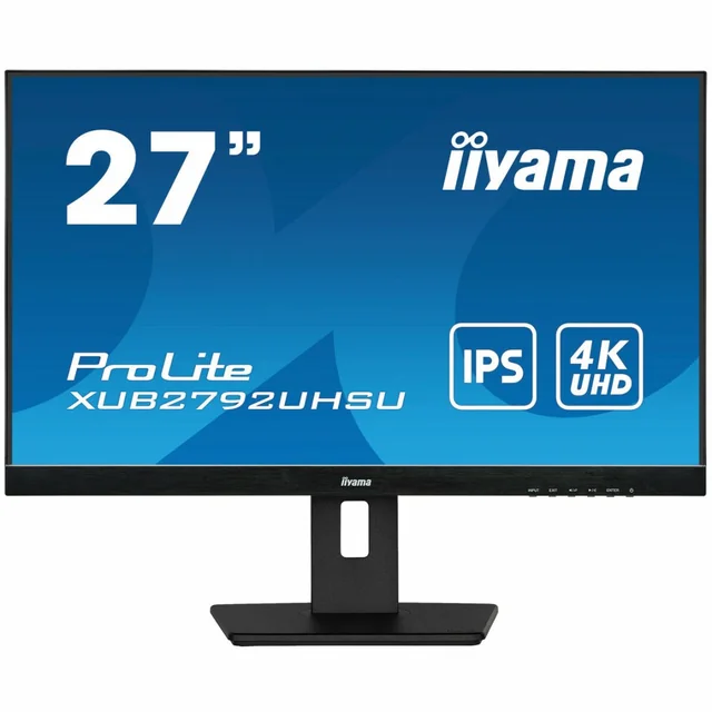 Монітор Iiyama XUB2792UHSU-B5 27&quot; LED IPS Без мерехтіння 60 Гц