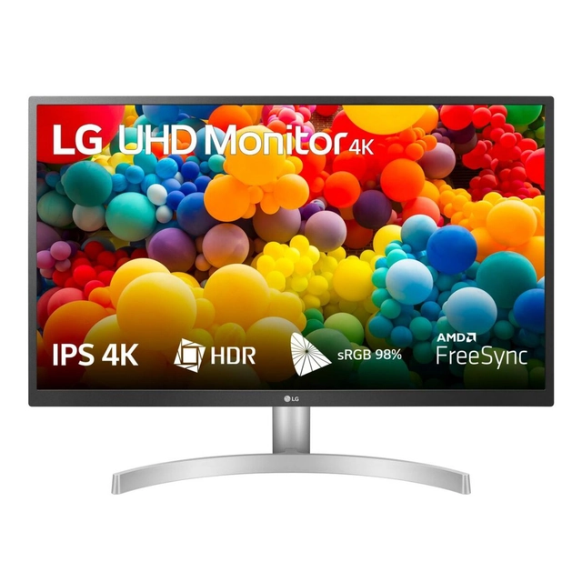 Monitor LG 27UL500P-W 50-60 Hz 27&quot; GUIDATO 4K Gioco Ultra HD