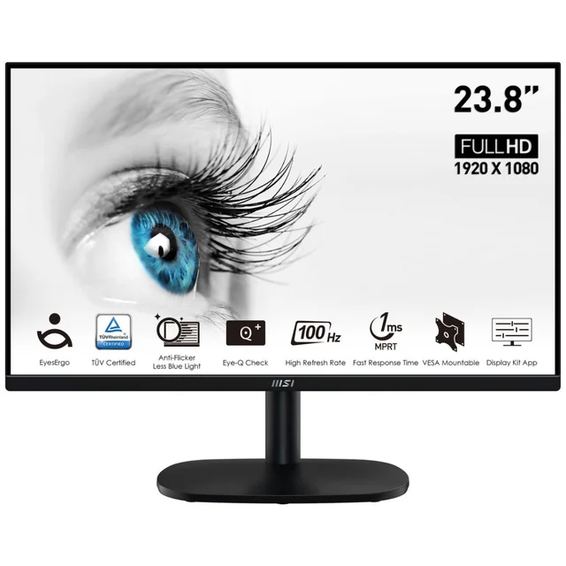 Monitor MSI PRO MP245V Full HD 23,8&quot; 100 Hz