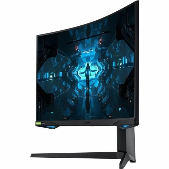 monitor Samsung C27G75TQSP VA QLED fără flicker NVIDIA G-SYNC