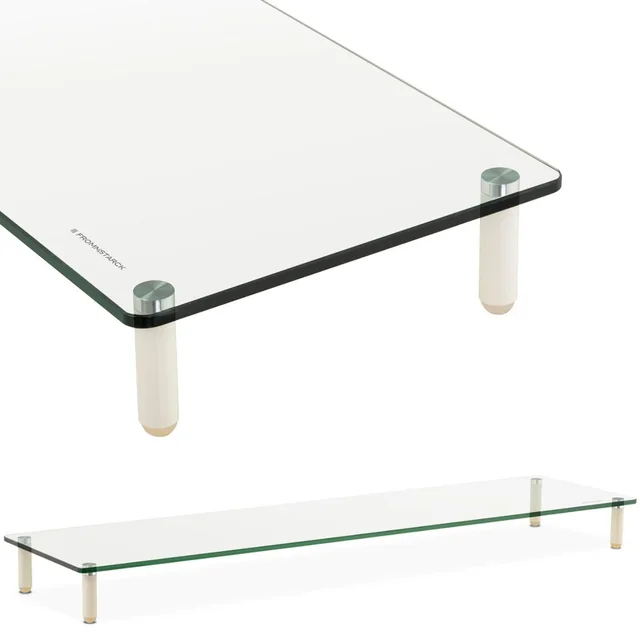 Monitor shelf stand screen 13-32'' glass max. 20 kg 100x26x8.3 cm