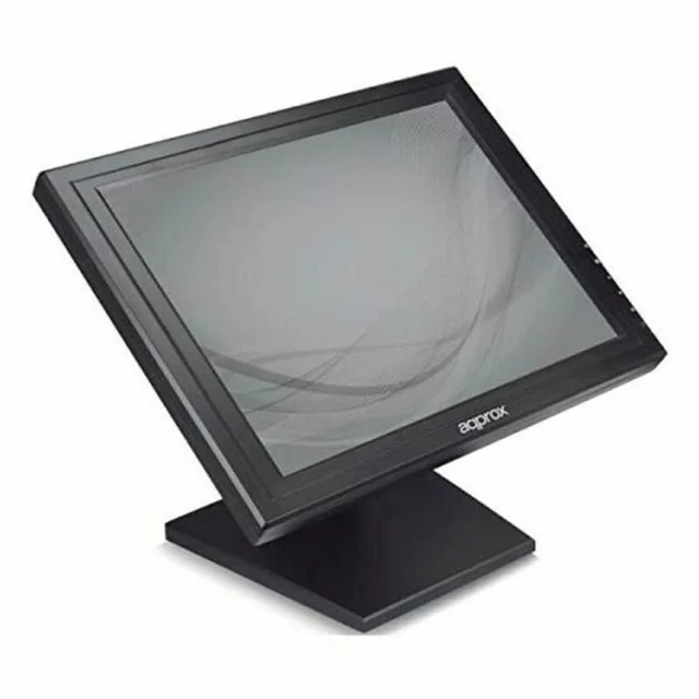 Monitor with Touch Screen approx!APPMT15W5 15&quot; TFT VGA Black 15&quot; LED TFT touch screen