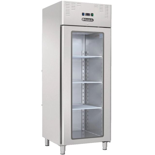 Monoblock glass refrigerated cabinet, 650l AKT690TNG Amitek 1010070