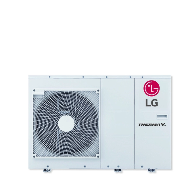 Monoblok luftkilde varmepumpe R32 1 fase 7 kW