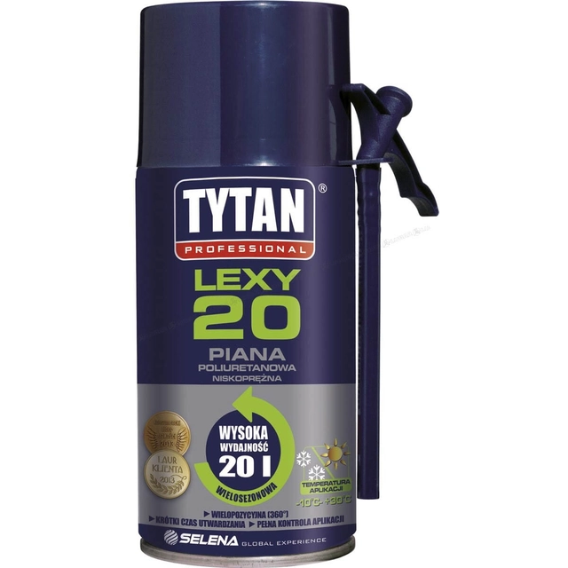 Montážna pena Tytan Lexy 20 viacsezónna 300 ml
