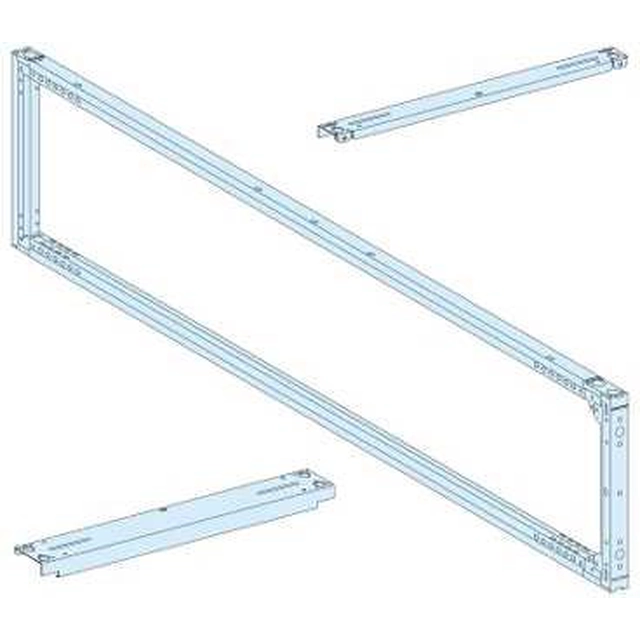 Монтажна рама Schneider 650 x 400 x 2000 біла сталь (08406)