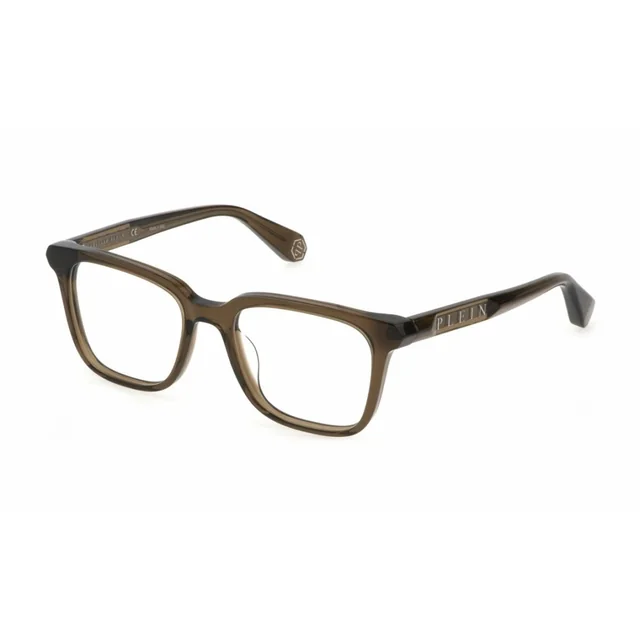 Montura de gafas para hombre PHILIPP PLEIN VPP015M-5303GE-21G Color Verde Ø 53 mm