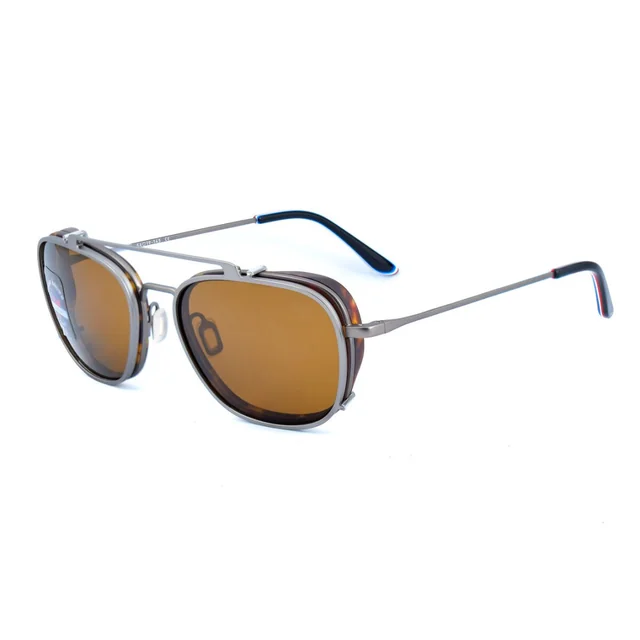 Monturas de gafas para hombre Vuarnet VL18040002-SUNCLIP Marrón