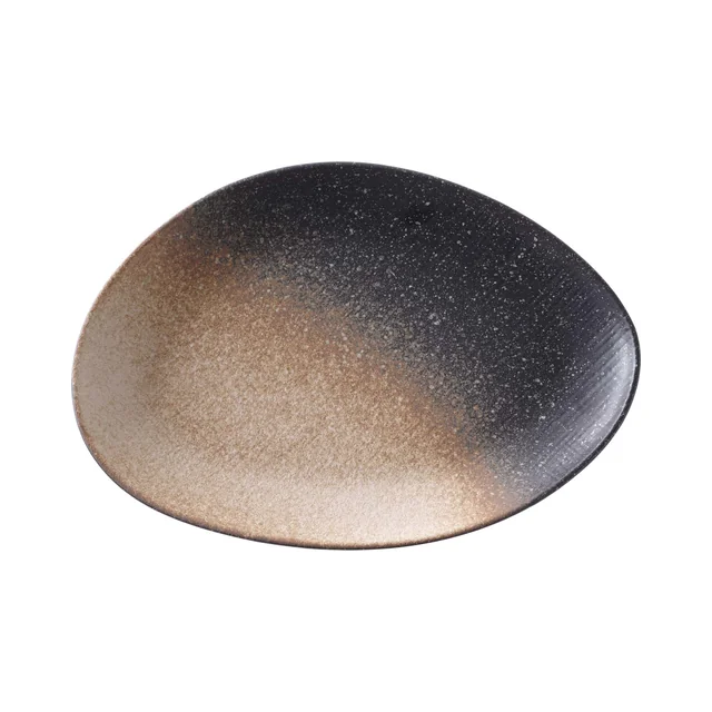 Moon organic shape plate 330 mm