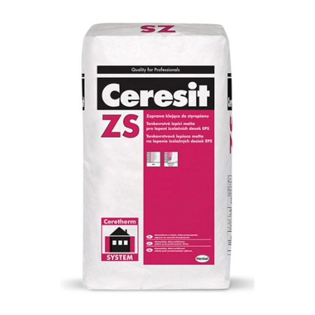 Mortier adhésif pour polystyrène Ceresit ZS 25 kg