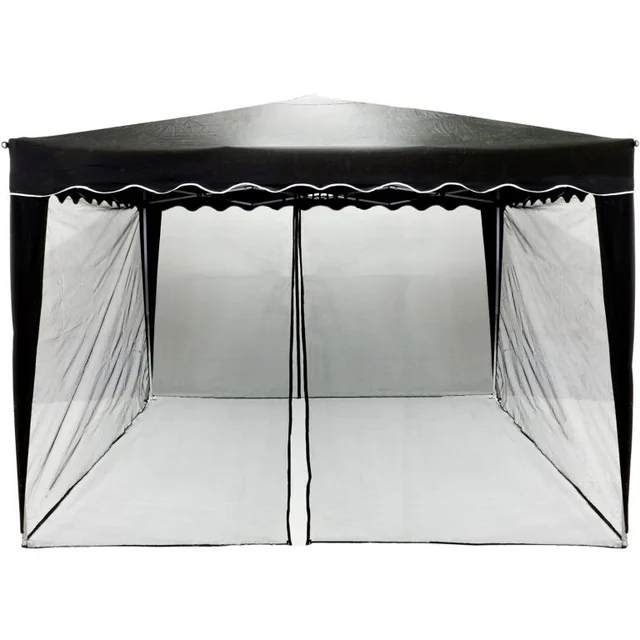 Mosquito net for INSTENT garden tent 3 x 3 m - black