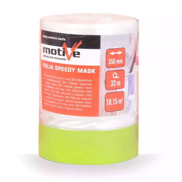 Motive Speedy Mask surface protection foil 550mm/33m