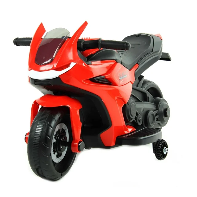 Motocicletta a batteria per bambini prima MOTO-SX-3-CZERWONY