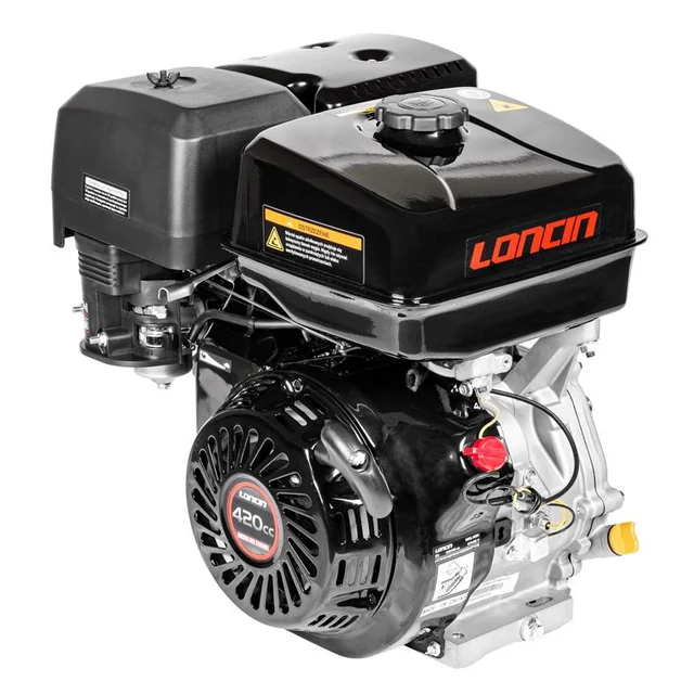 Motor Loncin G390F-A horizontální hřídel 25 mm / 60 mm G390F-A