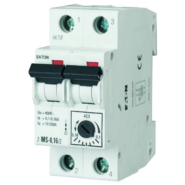 Motor protection switch 2-biegunowy Z-MS-0,63/2